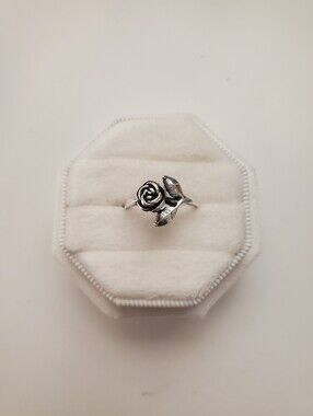 James Avery Small Rose Ring - 925 Sterling Silver